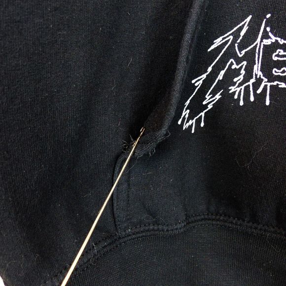 Metallica One Hoodie Mens S Black Pushead Skull And Justice For All Metal FLAWS - Picture 7 of 12